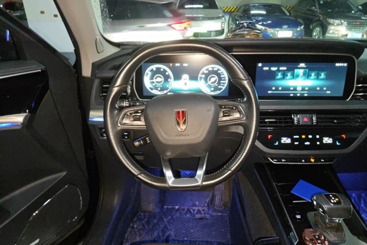 Used Hongqi HS5 2019 2.0T Smart Connect Flagship All-Wheel-Drive Version Steering Wheel