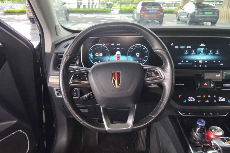 Used Hongqi HS5 2019 2.0T Smart Connect Flagship All-Wheel-Drive Version Steering Wheel