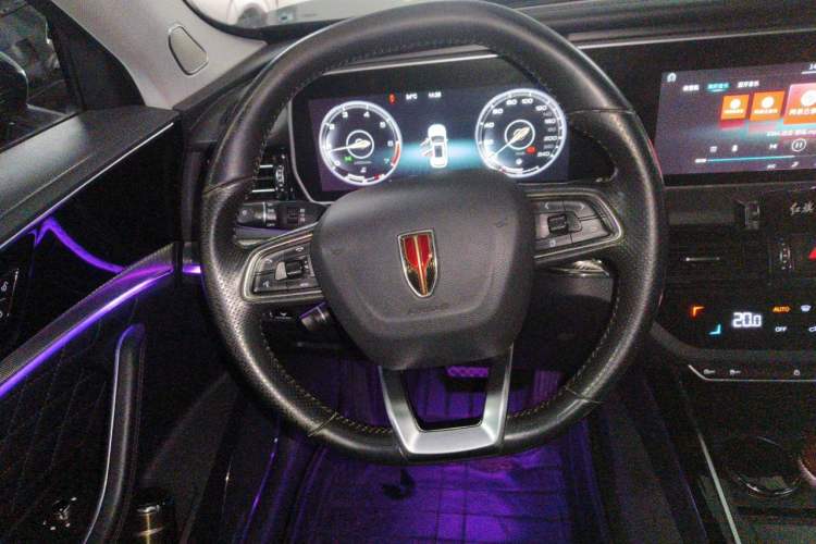 Used Hongqi HS5 2019 2.0T Smart Connect Flagship All-Wheel-Drive Version Steering Wheel