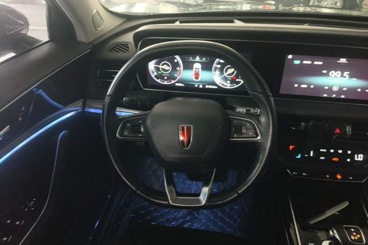 Used Hongqi HS5 2019 2.0T Smart Connect Flagship All-Wheel-Drive Version Steering Wheel