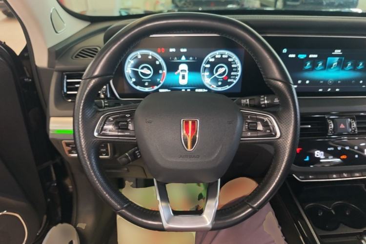 Used Hongqi HS5 2019 2.0T Smart Connect Flagship All-Wheel-Drive Version Steering Wheel