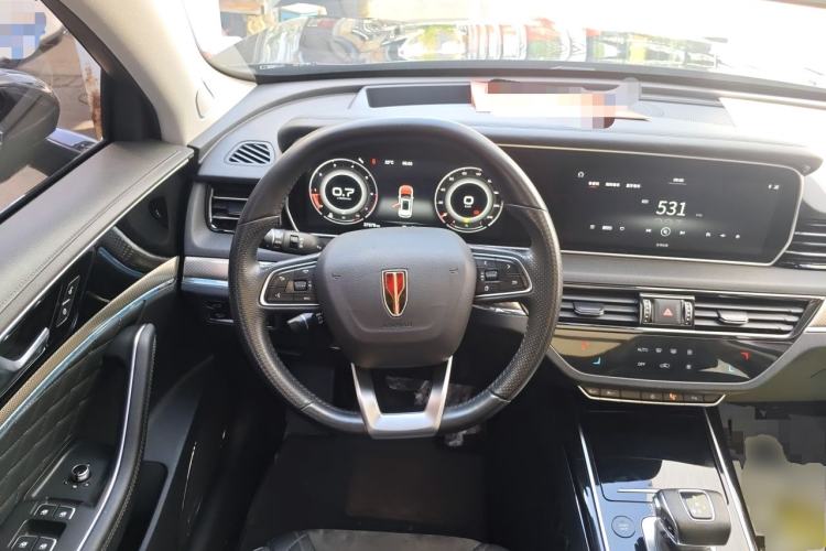 Used Hongqi HS5 2019 2.0T Smart Connect Flagship All-Wheel-Drive Version Steering Wheel