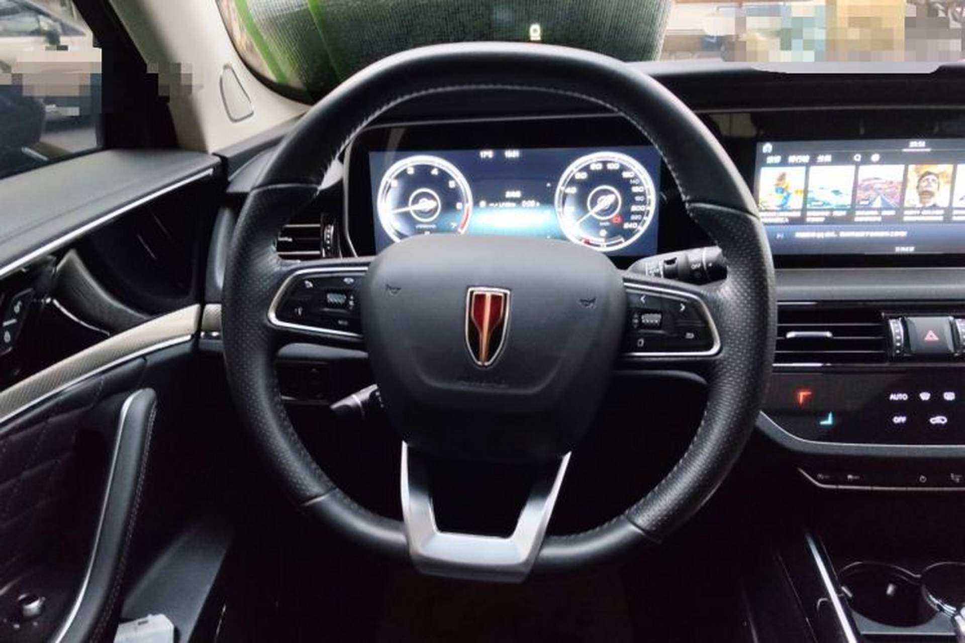 Used Hongqi HS5 2019 2.0T Smart Connect Flagship All-Wheel-Drive Version Steering Wheel
