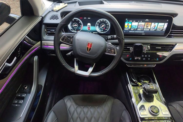 Used Hongqi HS5 2019 2.0T Smart Connect Flagship All-Wheel-Drive Version Steering Wheel