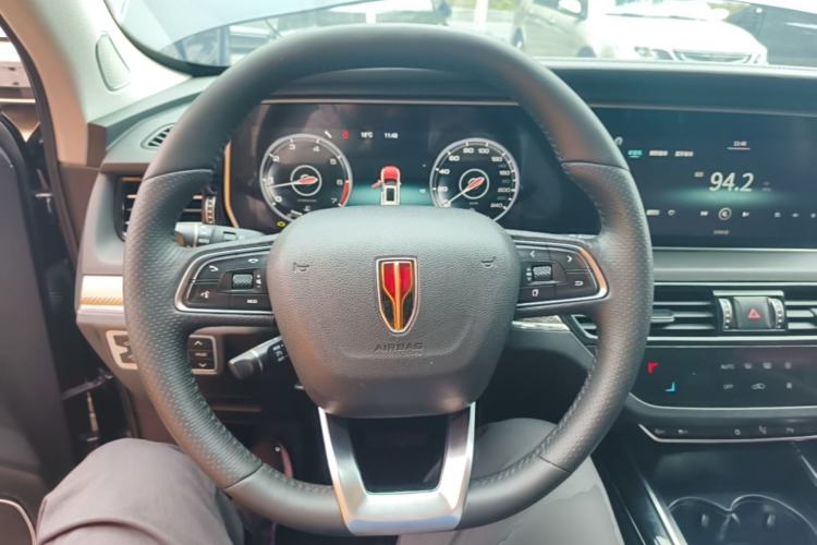 Used Hongqi HS5 2019 2.0T Smart Connect Flagship All-Wheel-Drive Version Steering Wheel