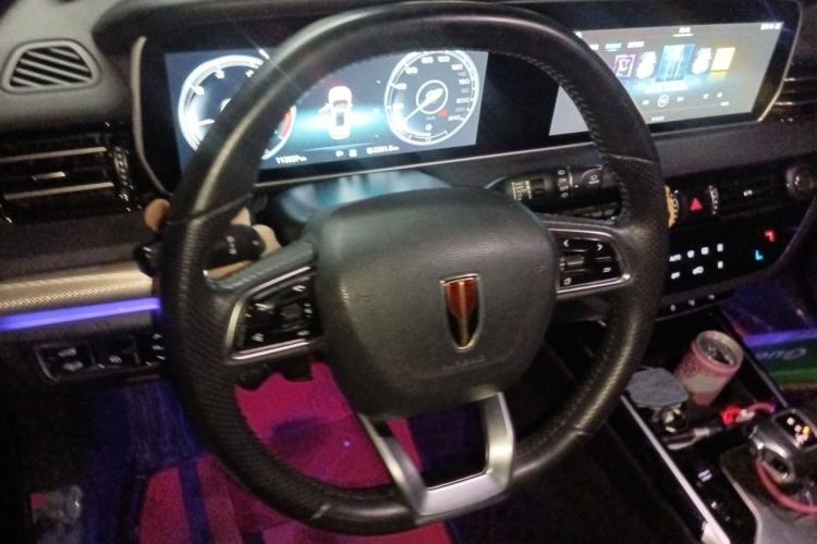 Used Hongqi HS5 2019 2.0T Smart Connect Flagship All-Wheel-Drive Version Steering Wheel