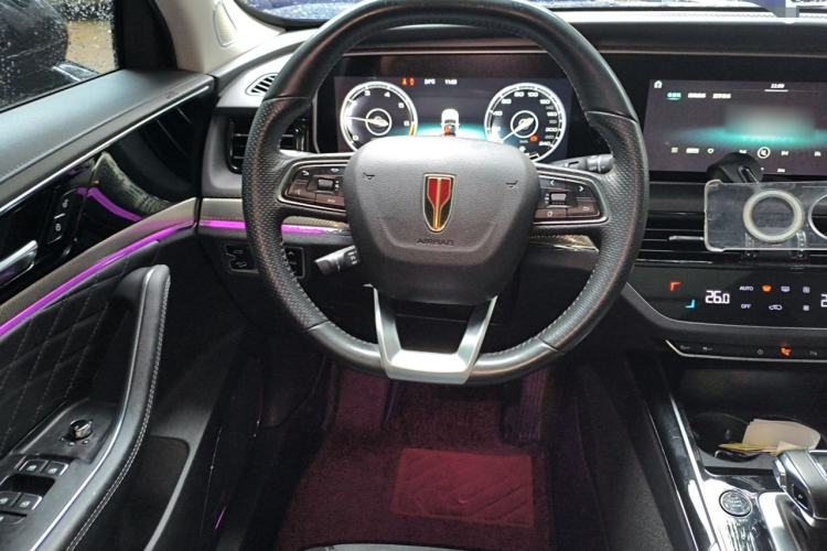 Used Hongqi HS5 2019 2.0T Smart Connect Flagship All-Wheel-Drive Version Steering Wheel