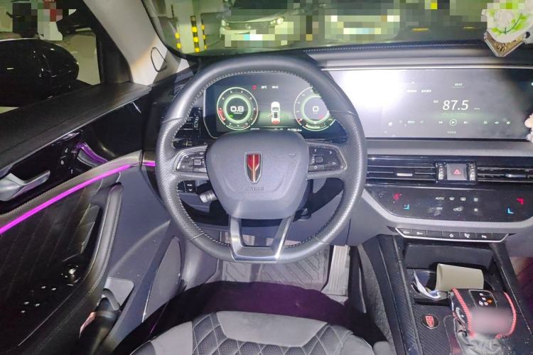 Used Hongqi HS5 2019 2.0T Smart Connect Flagship All-Wheel-Drive Version Steering Wheel