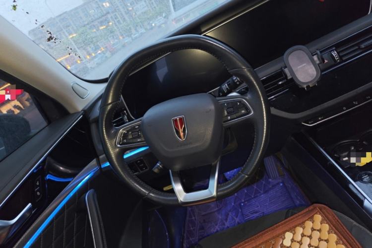 Used Hongqi HS5 2019 2.0T Smart Connect Flagship All-Wheel-Drive Version Steering Wheel