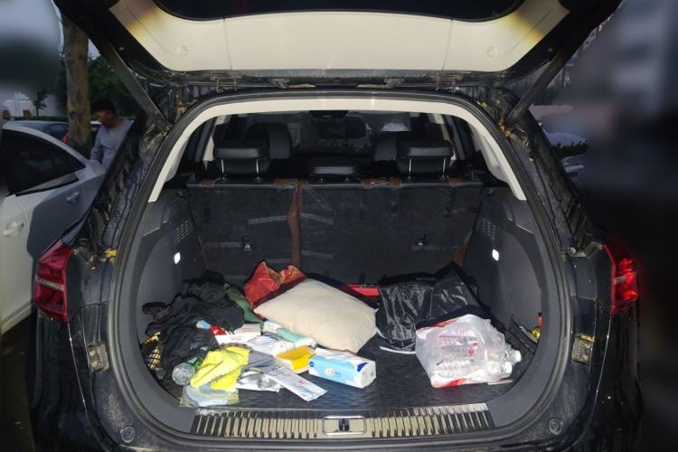 Used Hongqi HS5 2019 2.0T Smart Connect Flagship All-Wheel-Drive Version Trunk