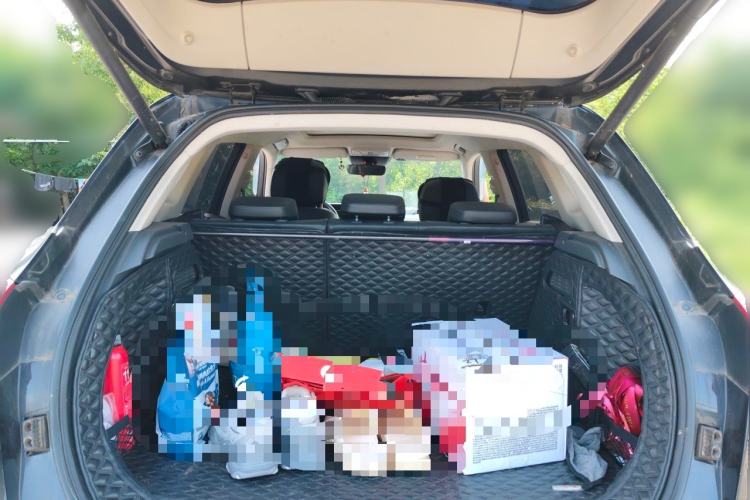 Used Hongqi HS5 2019 2.0T Smart Connect Flagship Edition Trunk