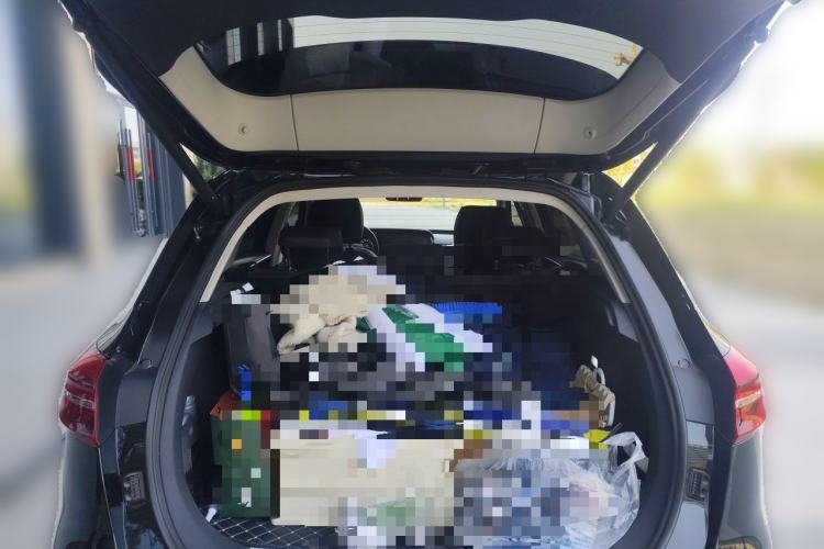 Used Hongqi HS5 2019 2.0T Smart Connect Flagship All-Wheel-Drive Version Trunk