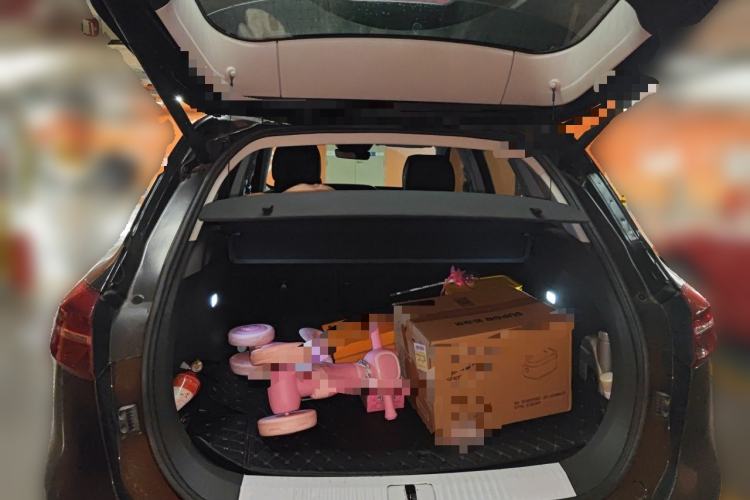 Used Hongqi HS5 2019 2.0T Smart Connect Flagship Edition Trunk