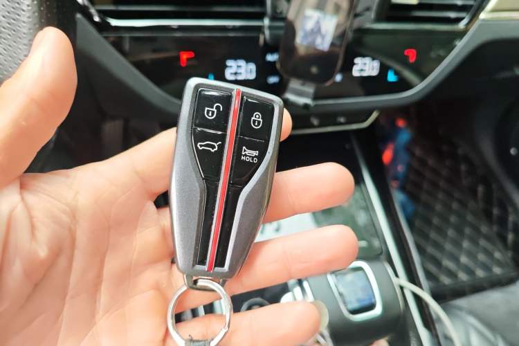 Used Hongqi HS5 2019 2.0T Smart Connect Flagship All-Wheel-Drive Version Vehicle Key