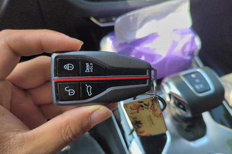 Used Hongqi HS5 2019 2.0T Smart Connect Flagship Edition Vehicle Key