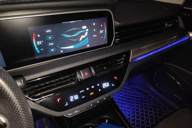 Used Hongqi HS5 2019 2.0T Smart Connect Flagship Edition Audio And AC Panel