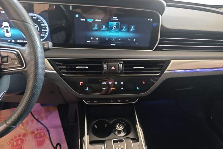 Used Hongqi HS5 2019 2.0T Smart Connect Flagship Edition Audio And AC Panel