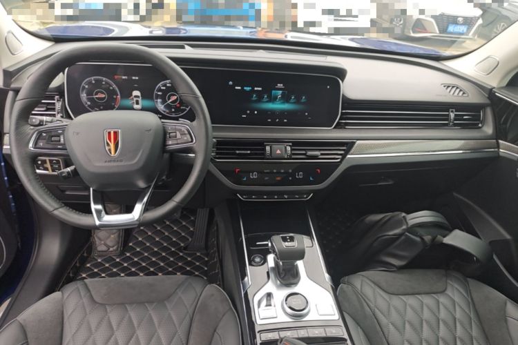 Used Hongqi HS5 2019 2.0T Smart Connect Flagship All-Wheel-Drive Version Center Console