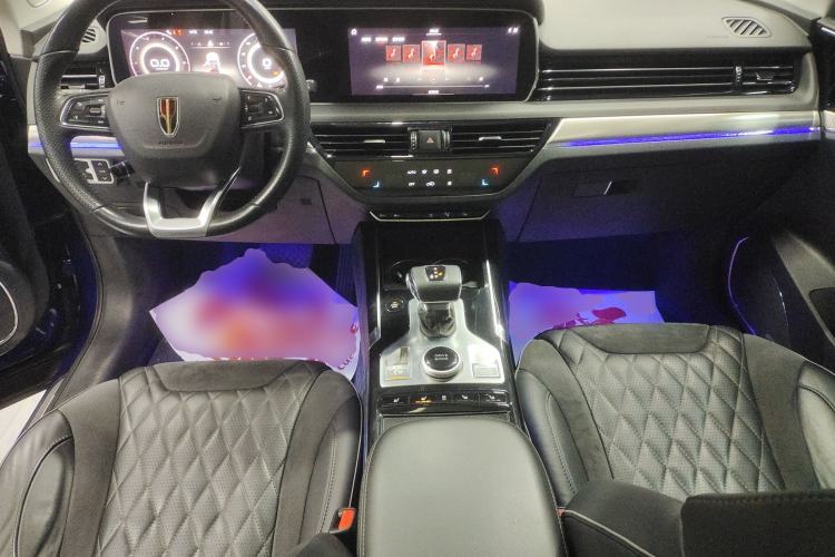 Used Hongqi HS5 2019 2.0T Smart Connect Flagship All-Wheel-Drive Version Center Console