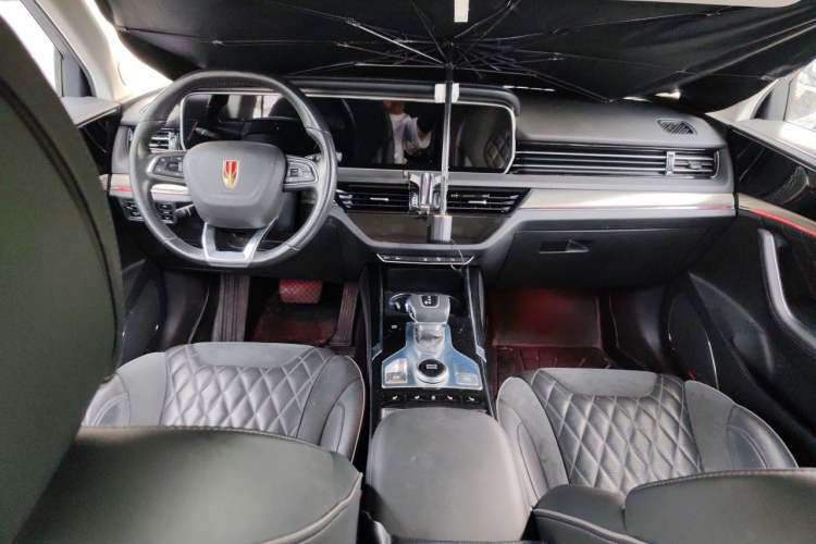 Used Hongqi HS5 2019 2.0T Smart Connect Flagship All-Wheel-Drive Version Center Console