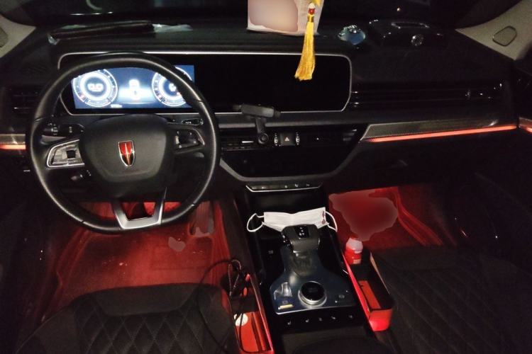 Used Hongqi HS5 2019 2.0T Smart Connect Flagship All-Wheel-Drive Version Center Console
