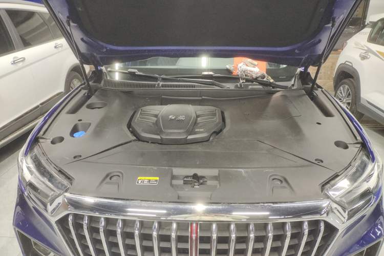 Used Hongqi HS5 2019 2.0T Smart Connect Flagship All-Wheel-Drive Version Engine Bay