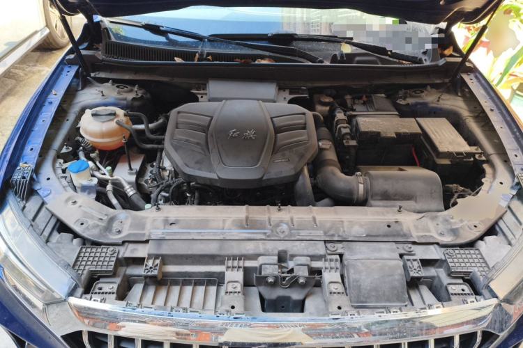 Used Hongqi HS5 2019 2.0T Smart Connect Flagship All-Wheel-Drive Version Engine Bay