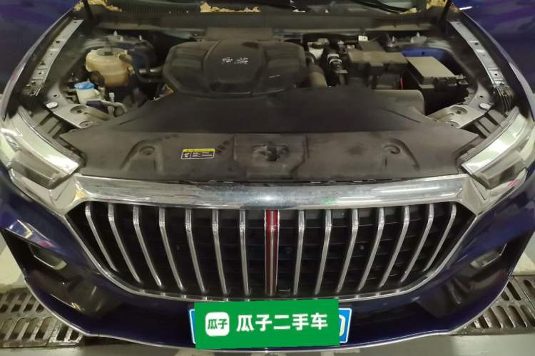 Used Hongqi HS5 2019 2.0T Smart Connect Flagship All-Wheel-Drive Version Engine Bay
