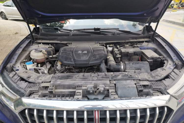Used Hongqi HS5 2019 2.0T Smart Connect Flagship Edition Engine Bay