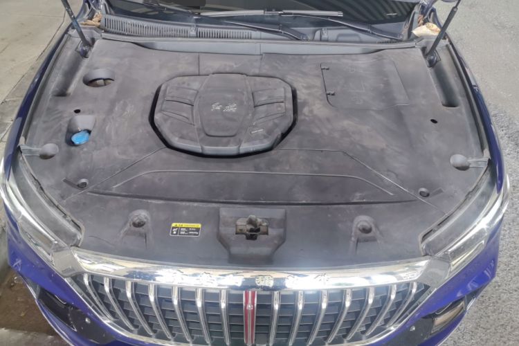 Used Hongqi HS5 2019 2.0T Smart Connect Flagship All-Wheel-Drive Version Engine Bay
