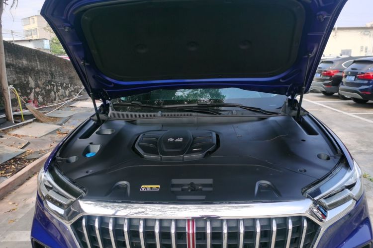 Used Hongqi HS5 2019 2.0T Smart Connect Flagship All-Wheel-Drive Version Engine Bay