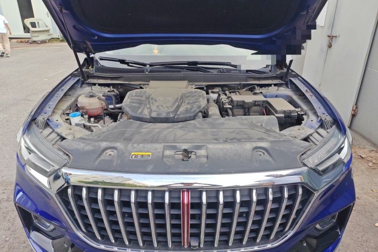 Used Hongqi HS5 2019 2.0T Smart Connect Flagship All-Wheel-Drive Version Engine Bay