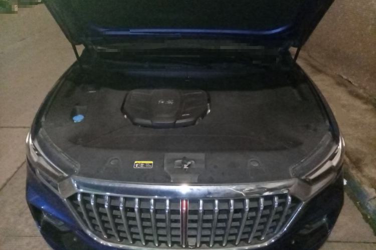Used Hongqi HS5 2019 2.0T Smart Connect Flagship All-Wheel-Drive Version Engine Bay
