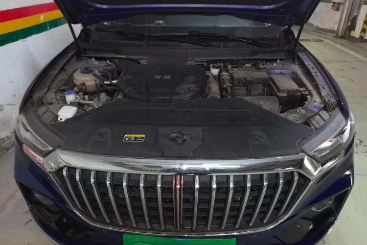 Used Hongqi HS5 2019 2.0T Smart Connect Flagship All-Wheel-Drive Version Engine Bay