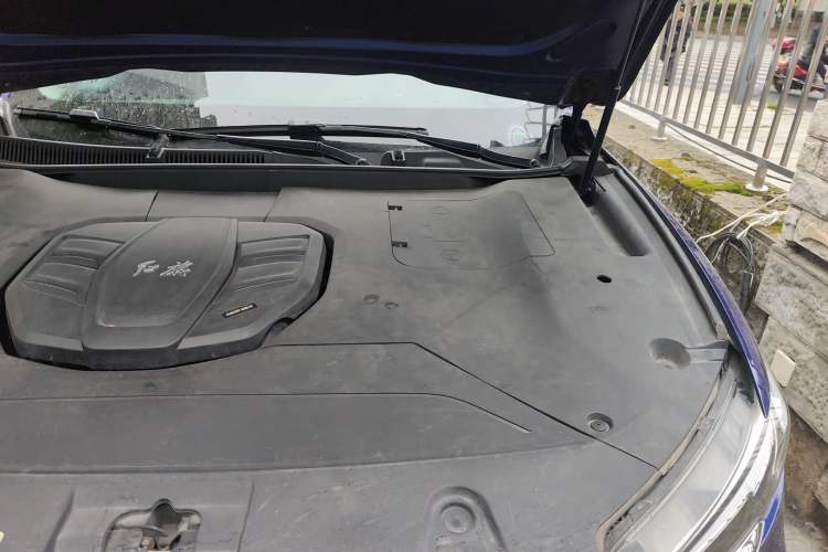 Used Hongqi HS5 2019 2.0T Smart Connect Flagship All-Wheel-Drive Version Engine Bay Left