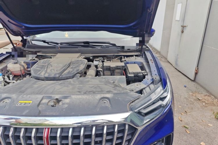 Used Hongqi HS5 2019 2.0T Smart Connect Flagship All-Wheel-Drive Version Engine Bay Left