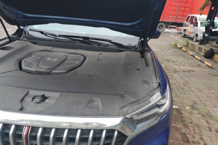 Used Hongqi HS5 2019 2.0T Smart Connect Flagship All-Wheel-Drive Version Engine Bay Left