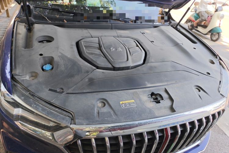 Used Hongqi HS5 2019 2.0T Smart Connect Flagship All-Wheel-Drive Version Engine Bay