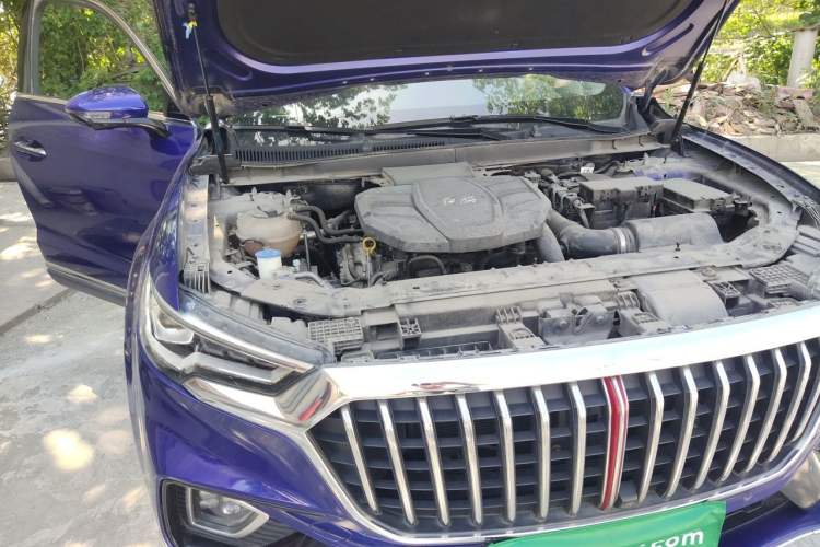 Used Hongqi HS5 2019 2.0T Smart Connect Flagship All-Wheel-Drive Version Engine Bay Right