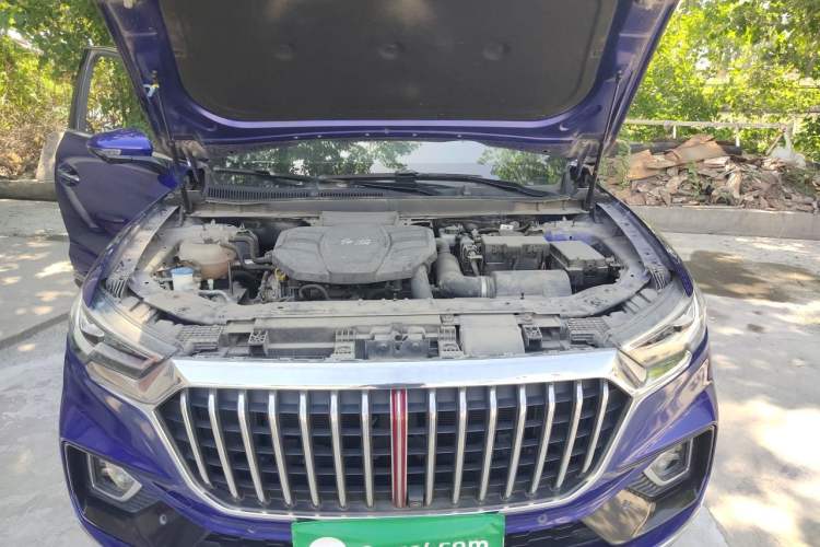 Used Hongqi HS5 2019 2.0T Smart Connect Flagship All-Wheel-Drive Version Engine Bay