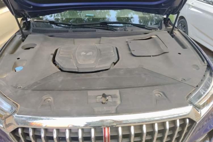 Used Hongqi HS5 2019 2.0T Smart Connect Flagship All-Wheel-Drive Version Engine Bay