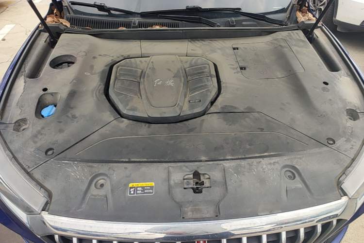 Used Hongqi HS5 2019 2.0T Smart Connect Flagship All-Wheel-Drive Version Engine Bay