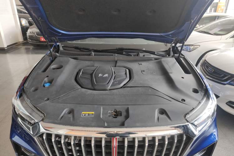 Used Hongqi HS5 2019 2.0T Smart Connect Flagship All-Wheel-Drive Version Engine Bay