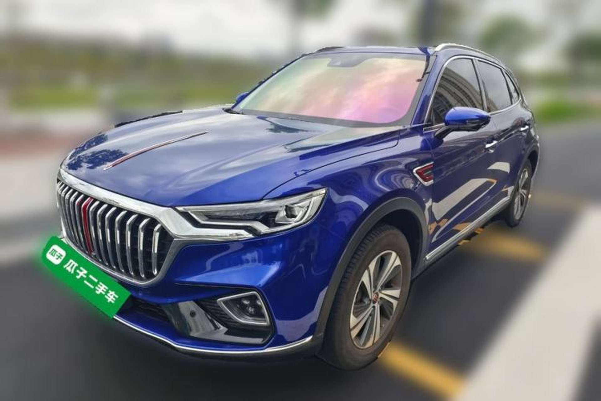 Used Hongqi HS5 2019 2.0T Smart Connect Flagship Edition Front Left 45 Deg