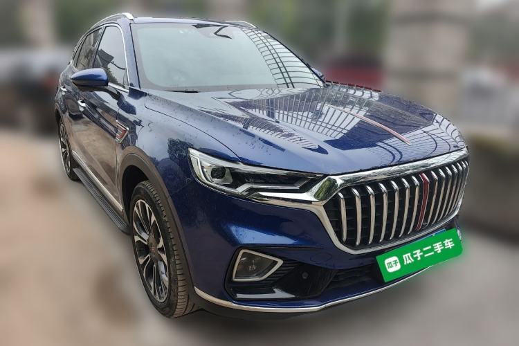 Used Hongqi HS5 2019 2.0T Smart Connect Flagship All-Wheel-Drive Version Front Right 45 Deg