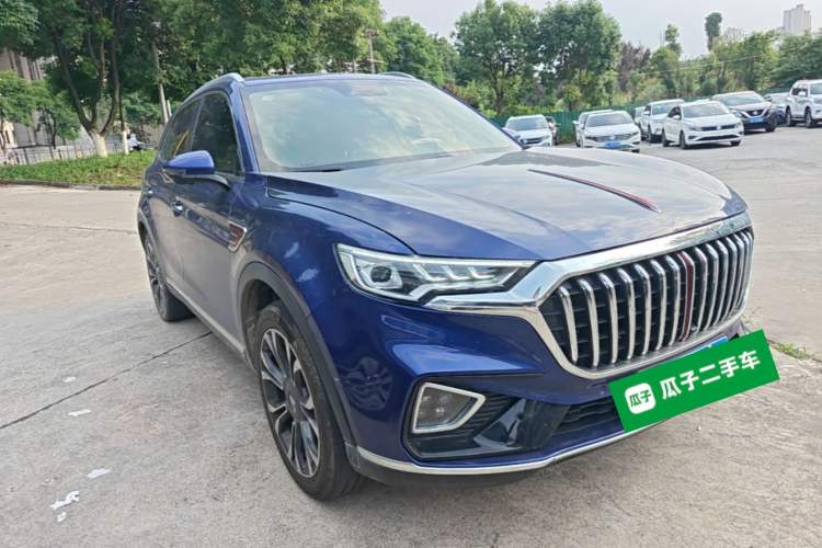 Used Hongqi HS5 2019 2.0T Smart Connect Flagship All-Wheel-Drive Version Front Right 45 Deg