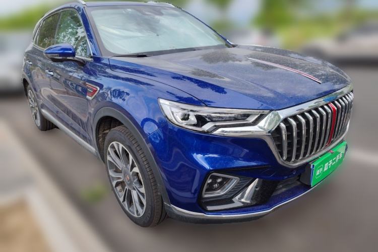 Used Hongqi HS5 2019 2.0T Smart Connect Flagship All-Wheel-Drive Version Front Right 45 Deg
