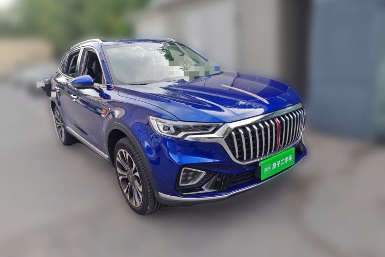 Used Hongqi HS5 2019 2.0T Smart Connect Flagship All-Wheel-Drive Version Front Right 45 Deg