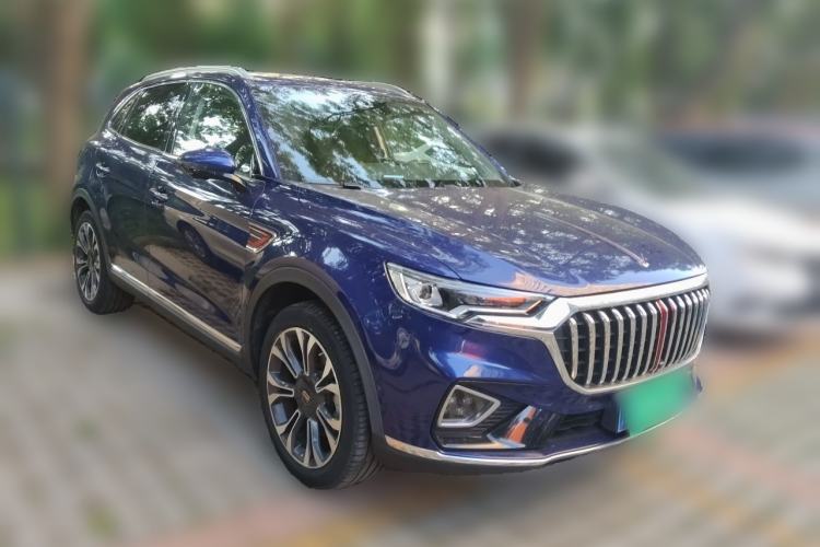 Used Hongqi HS5 2019 2.0T Smart Connect Flagship All-Wheel-Drive Version Front Right 45 Deg