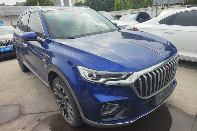 Used Hongqi HS5 2019 2.0T Smart Connect Flagship All-Wheel-Drive Version Front Right 45 Deg